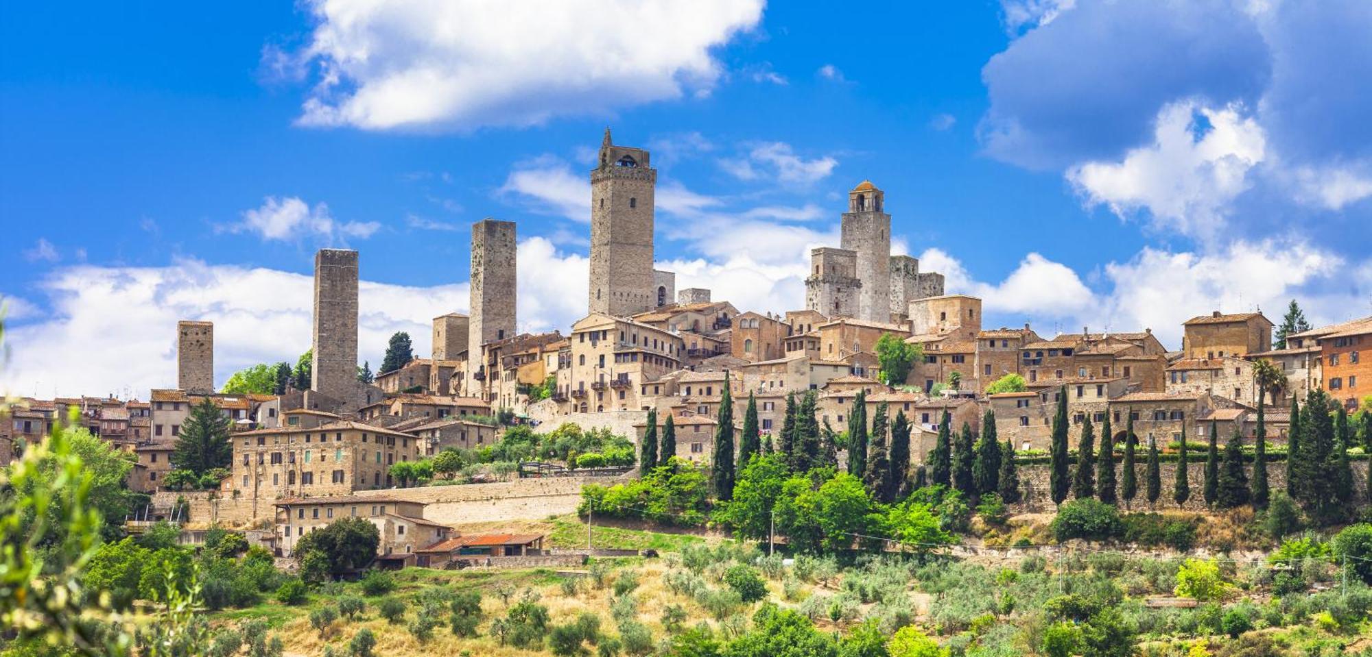 Sangi Studio Apartment - With Amazing View Of The Duomo San Gimignano Eksteriør billede